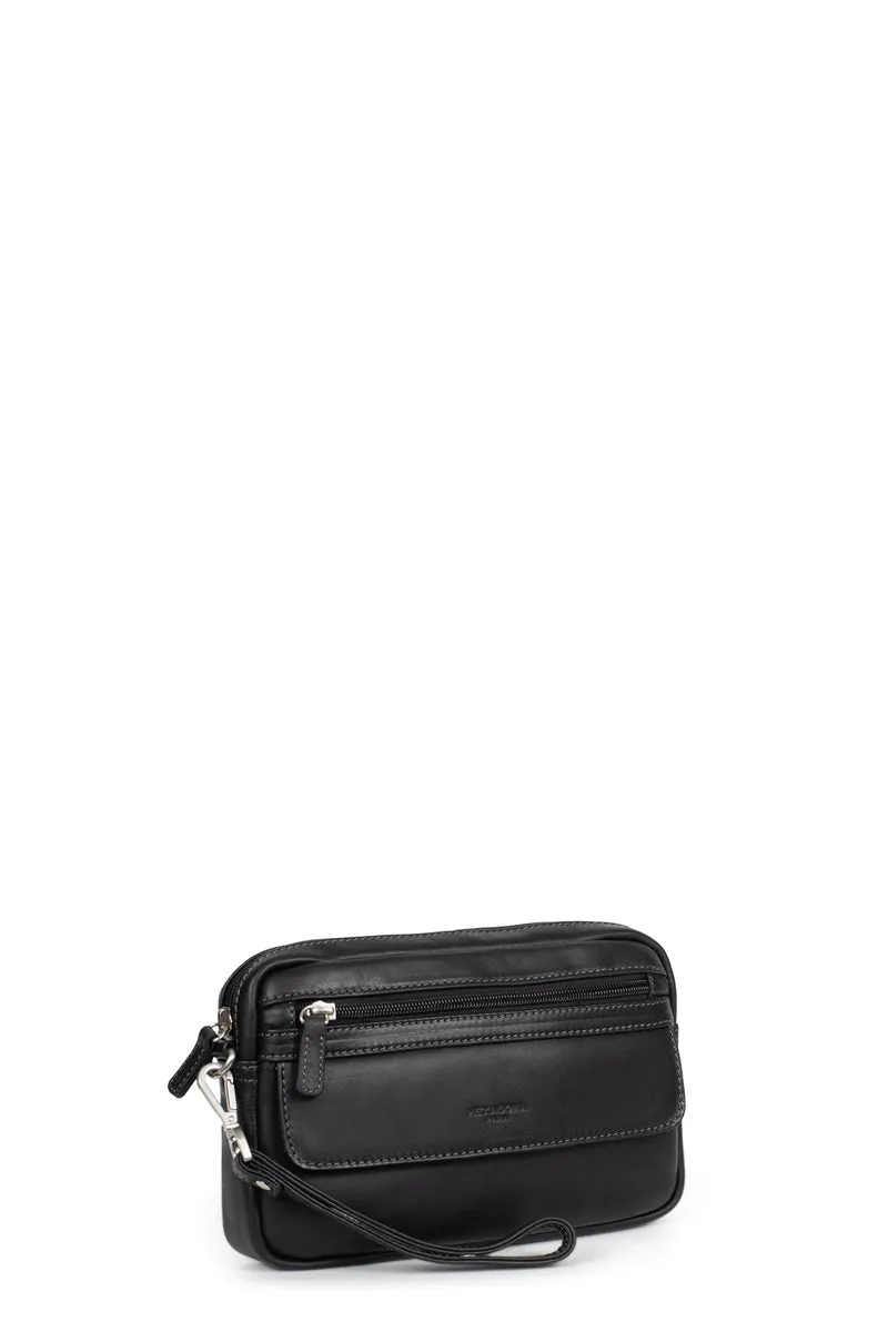 Pochette dragonne - Cuir
