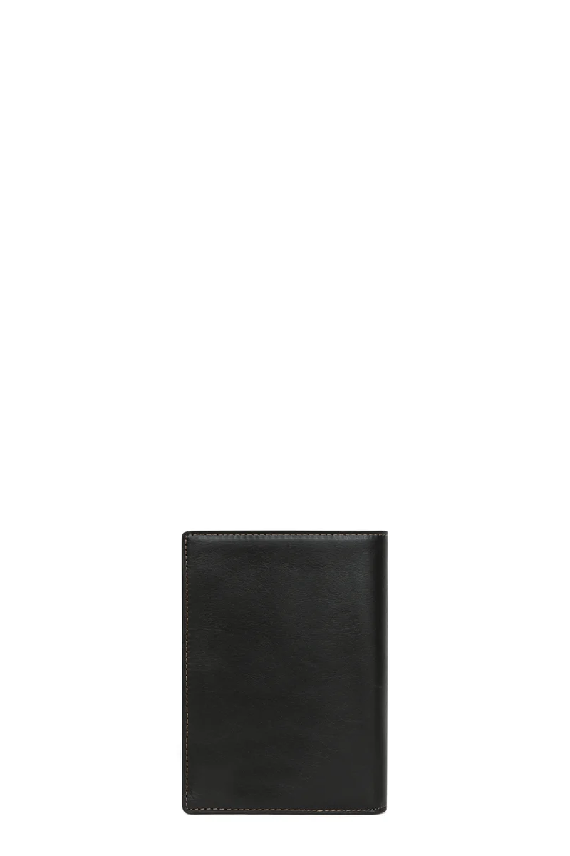 Portefeuille européen - 3 volets - Cuir