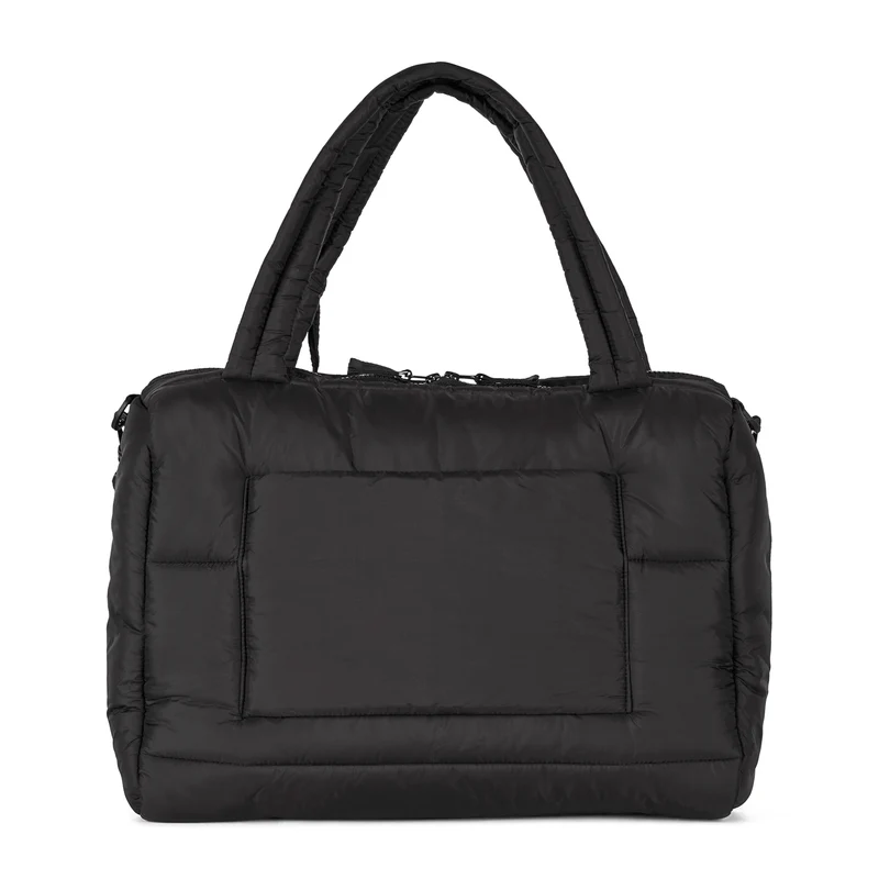 Tracker City Lux puffer Tote