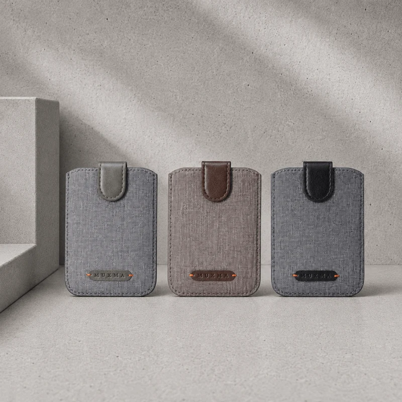 Porte-Cartes RFID à Tirette au Dos du Téléphone