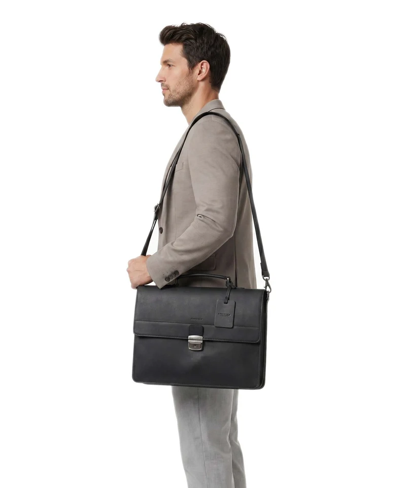 Burkely Vintage Dean Porte-document black