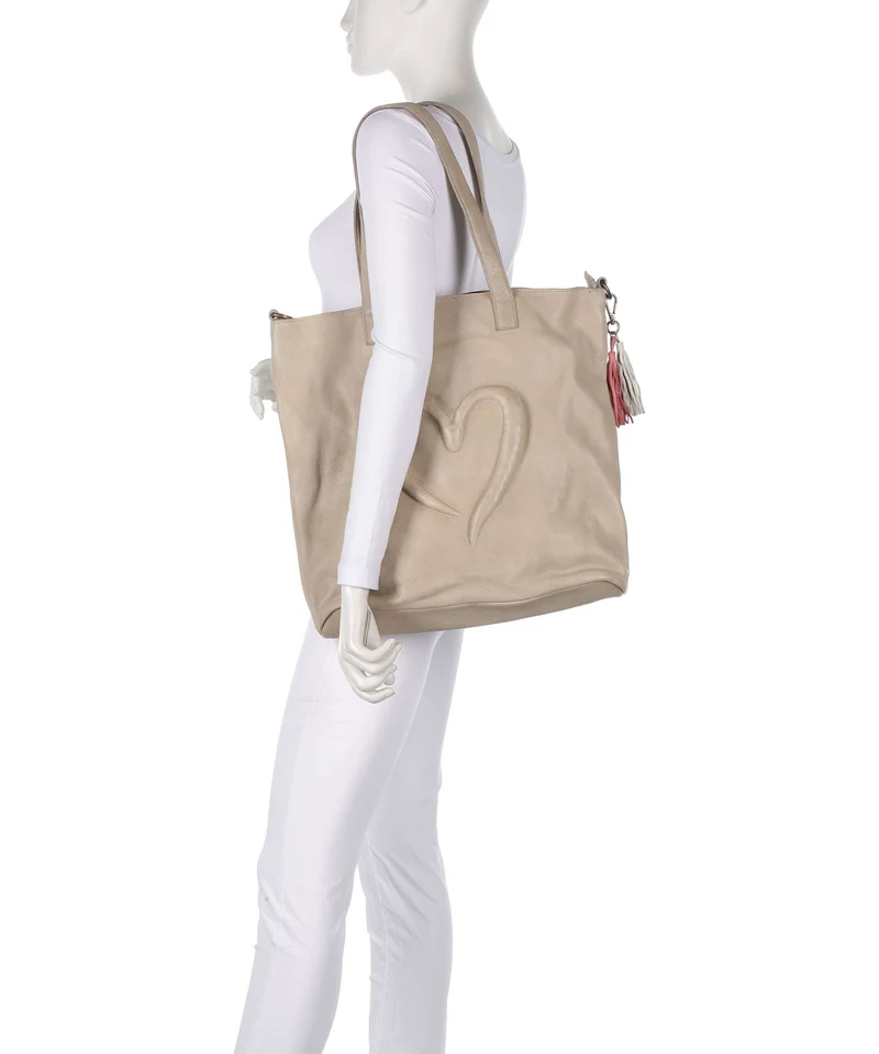 Taschendieb Wien Herzweg 1 Cabas beige sand