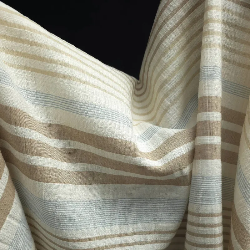 Coton froissé | Rayures Panama | Katia Fabrics