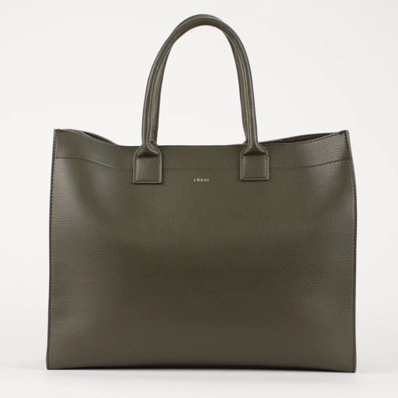 Riona Regina RFID Large Tote pebbled