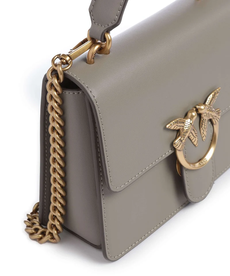 Pinko Love One Mini Sac à main noce/antique gold