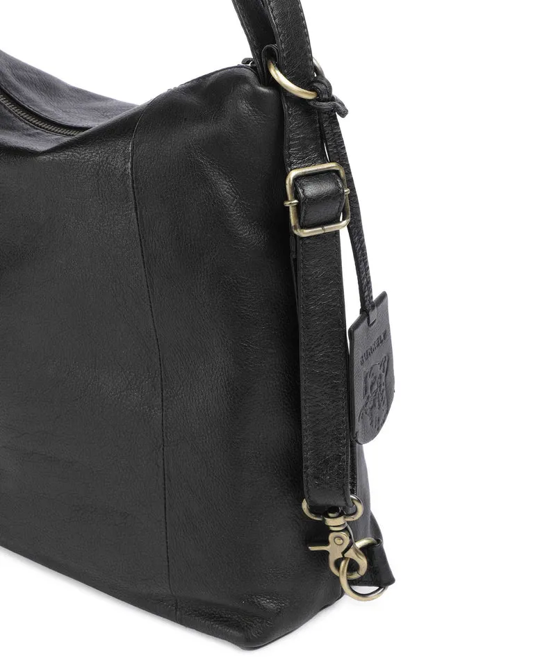 Burkely Natural Norah Sac à main porté dos bean black
