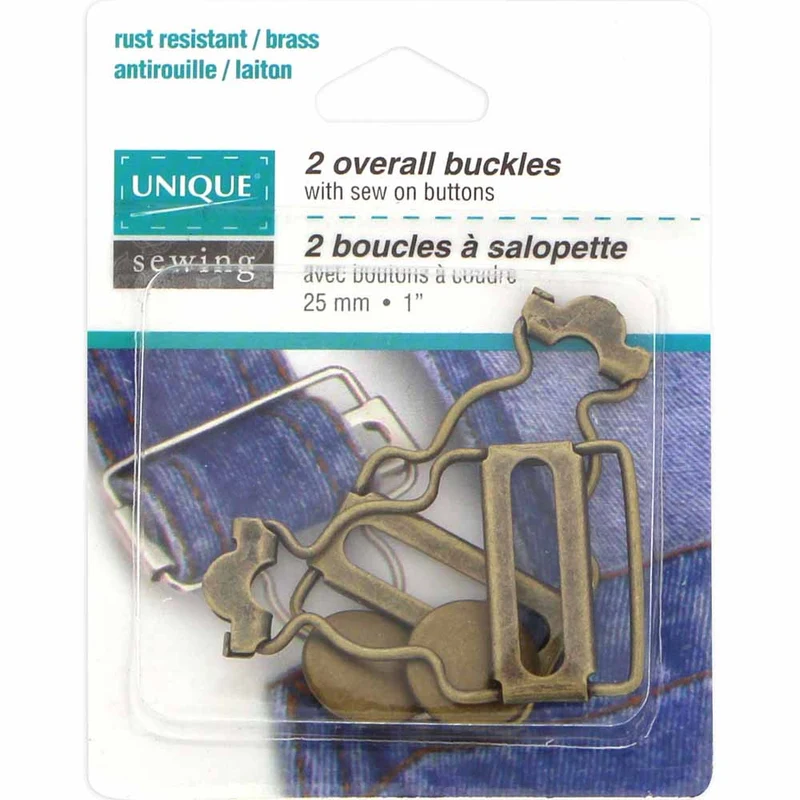 UNIQUE | Boucles à Salopette | 25 mm (1″) | 2 pcs