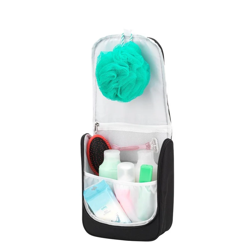 Black Hanging Travel Case - Personalized