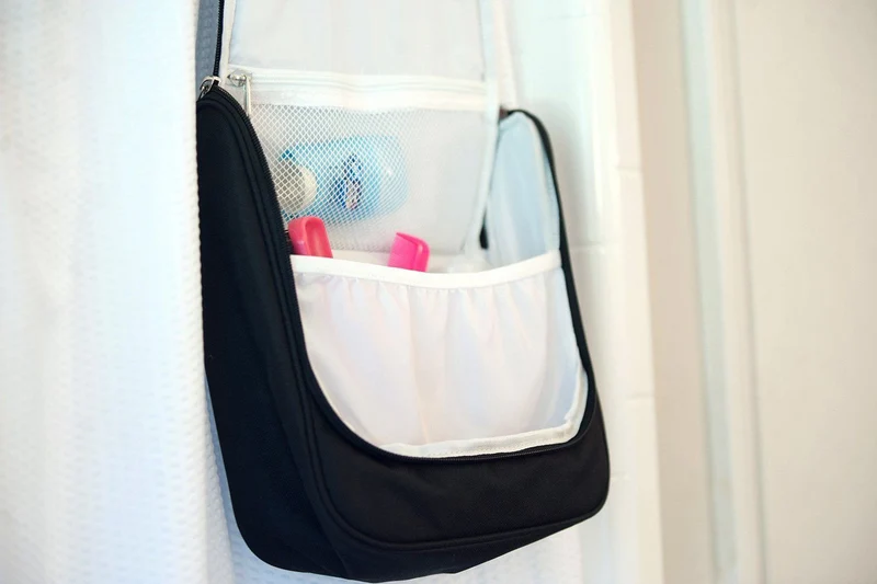Black Hanging Travel Case - Personalized