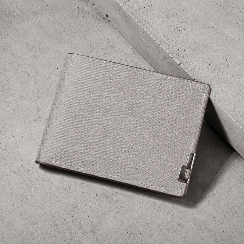 Portefeuille Homme en Tissu 2 Volets Carte d'Identité