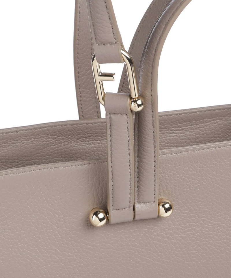 Furla Duetto L Cabas stucco gray