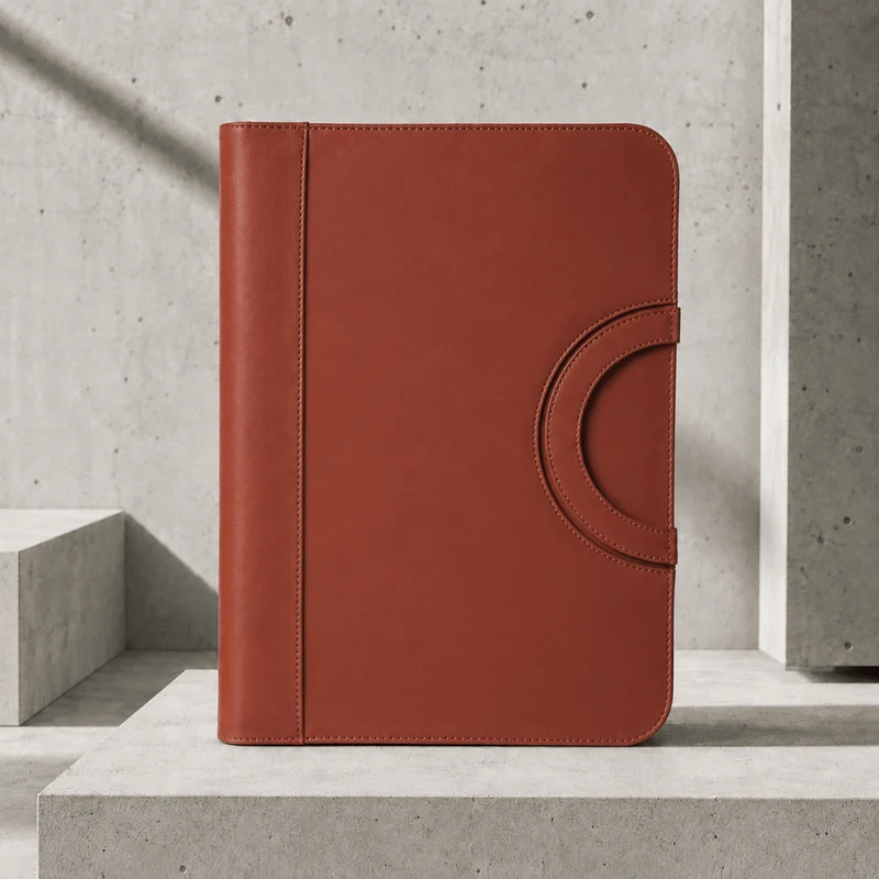 Classeur Porte-Document A4 à Anneaux et Poignée