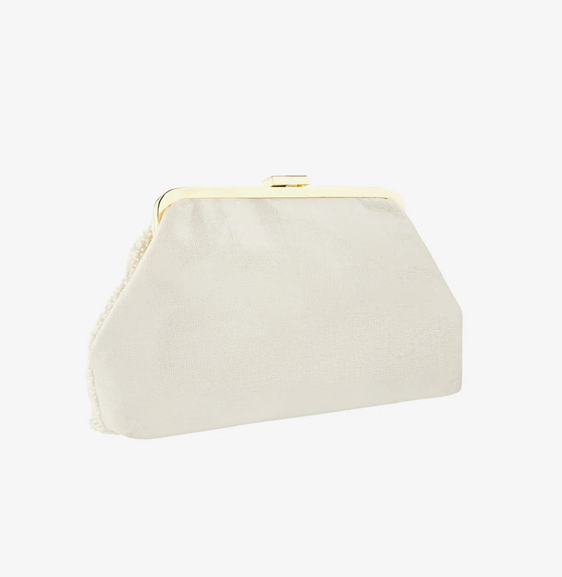 Beaded Bridesmaid Clutch Bag