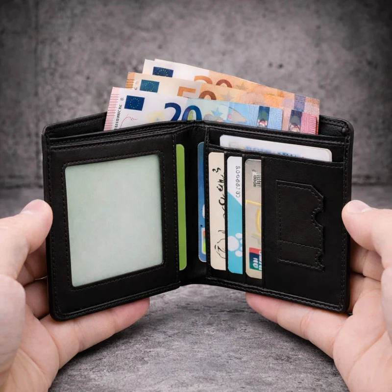 Portefeuille Homme Vertical RFID