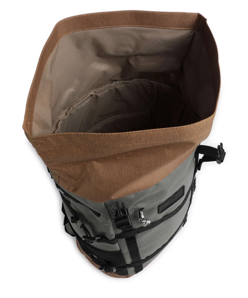 Doughnut Paratrooper Sac à dos roll-top grey/khaki