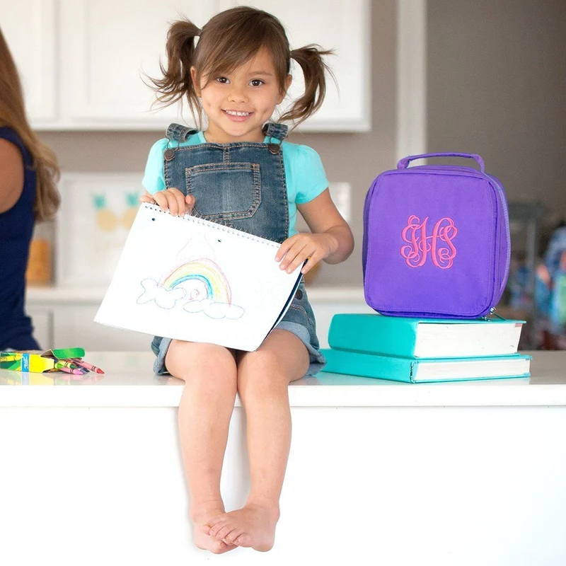 Purple Lunch Box - Personalized