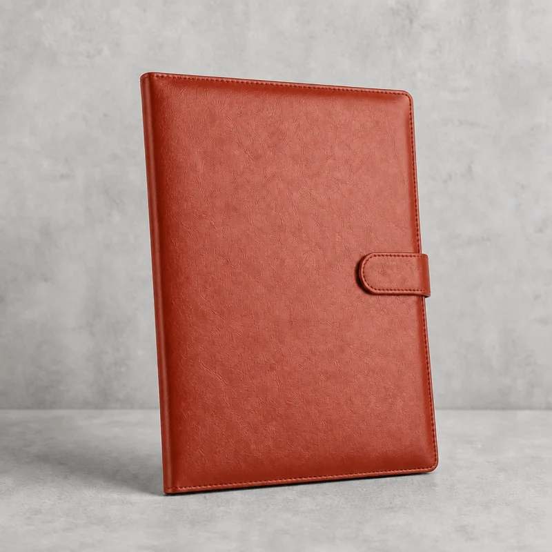 Porte-Document A4 Conférencier en Simili Cuir