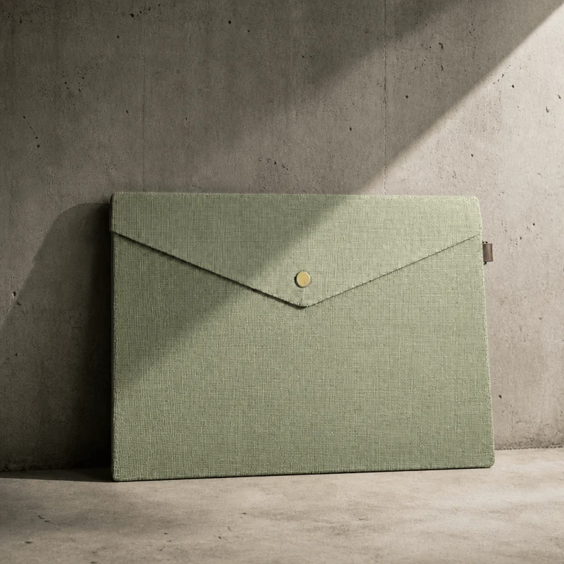 Pochette Porte-Document Homme en Feutre A4 et A5