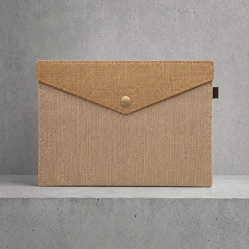 Pochette Porte-Document Homme en Feutre A4 et A5