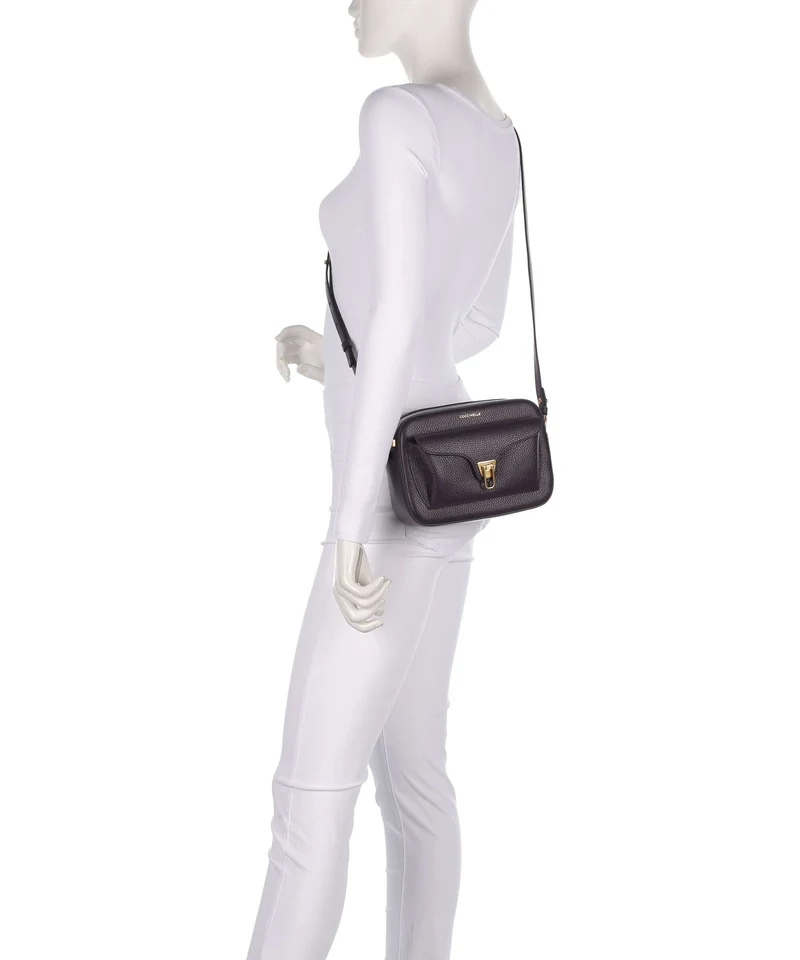 Coccinelle Beat Soft Sac bandoulière prune