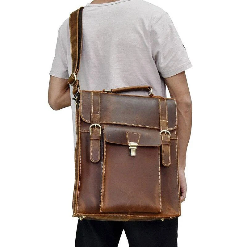 Sac à dos en cuir vintage | BÉRING