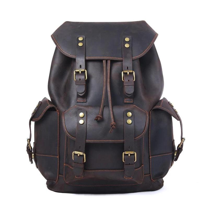 Sac à dos en cuir baroudeur | MAGELLAN