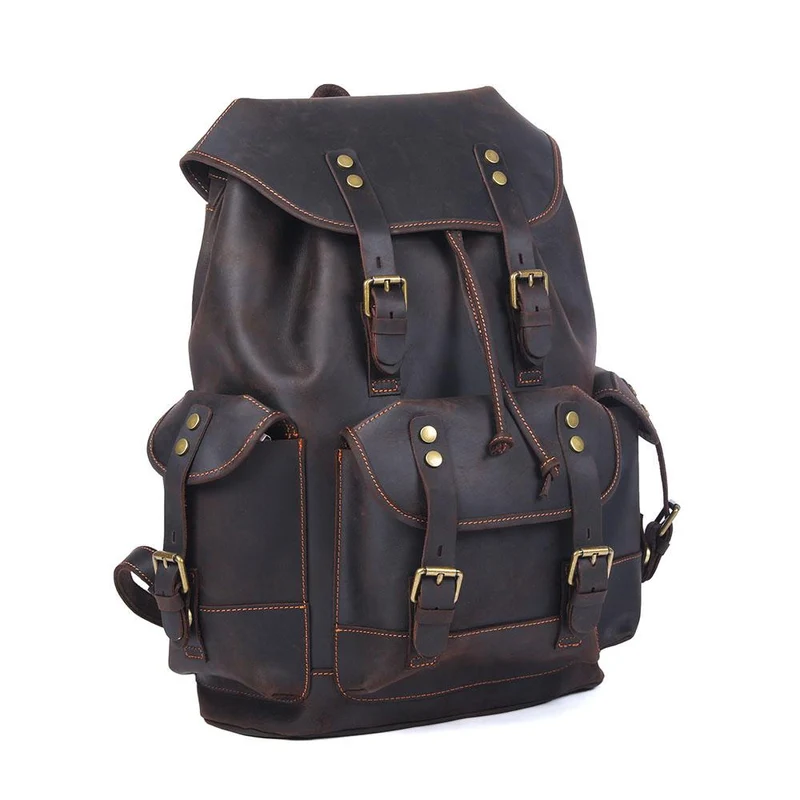 Sac à dos en cuir baroudeur | MAGELLAN