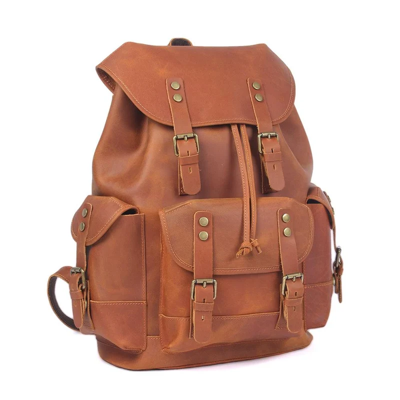 Sac à dos en cuir baroudeur | MAGELLAN