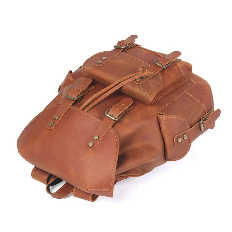 Sac à dos en cuir baroudeur | MAGELLAN
