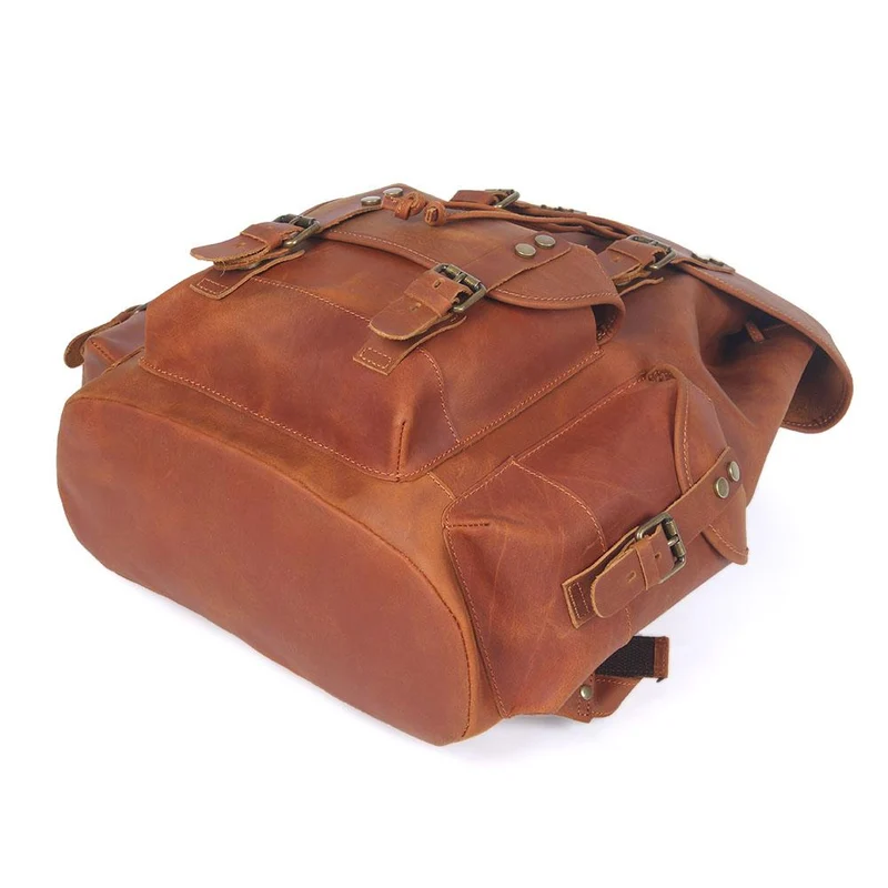 Sac à dos en cuir baroudeur | MAGELLAN