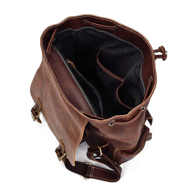 Sac à dos en cuir vintage pour homme | CERNAN