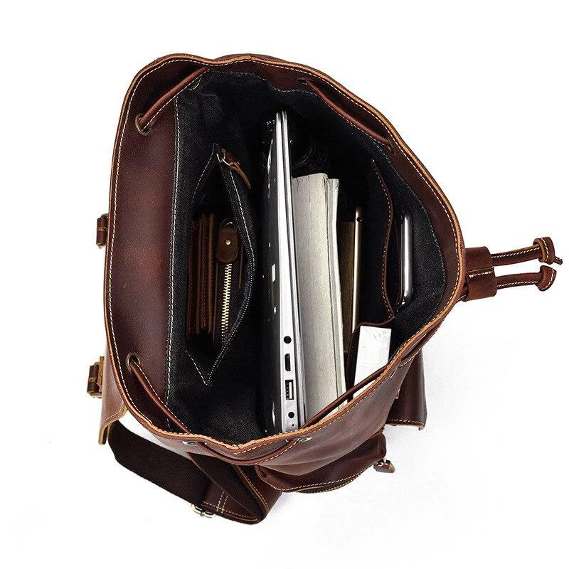 Sac à dos en cuir vintage pour homme | CERNAN
