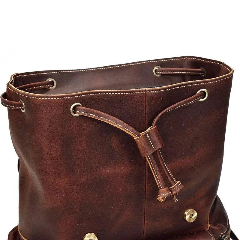 Sac à dos en cuir vintage pour homme | CERNAN