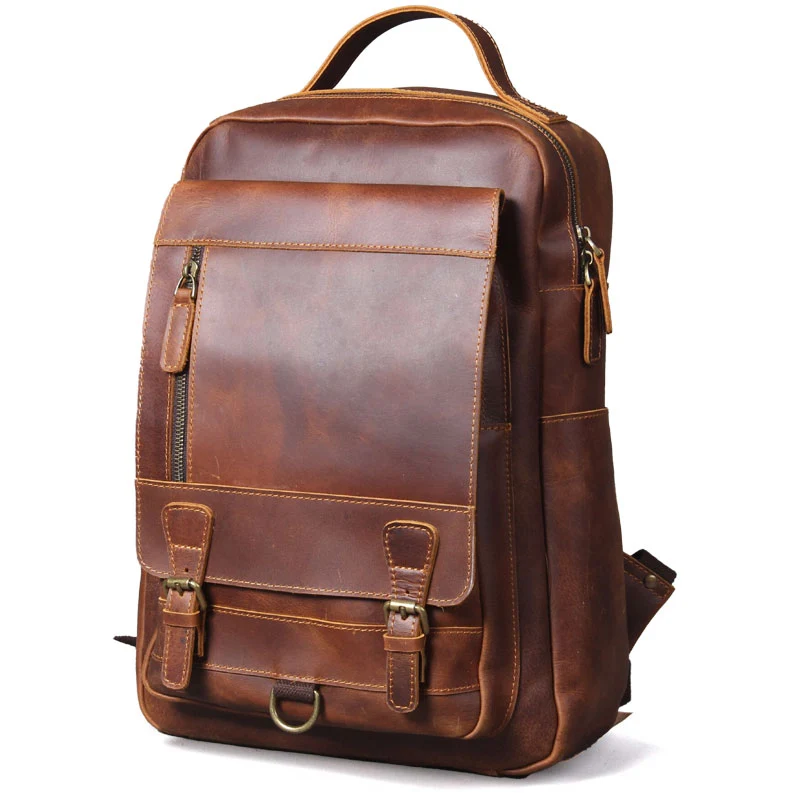 Sac à dos en cuir homme ordinateur | BALSAMO