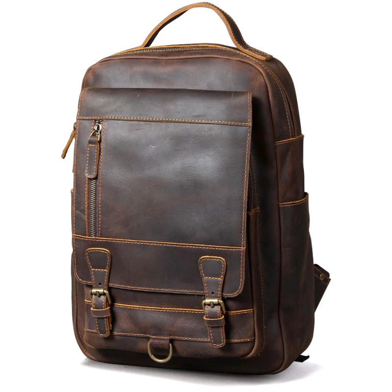 Sac à dos en cuir homme ordinateur | BALSAMO