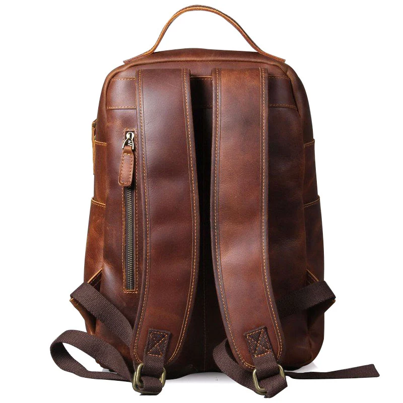 Sac à dos en cuir homme ordinateur | BALSAMO