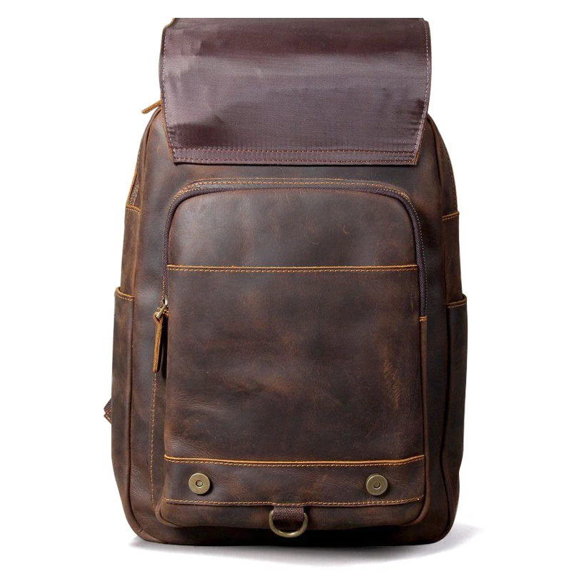 Sac à dos en cuir homme ordinateur | BALSAMO