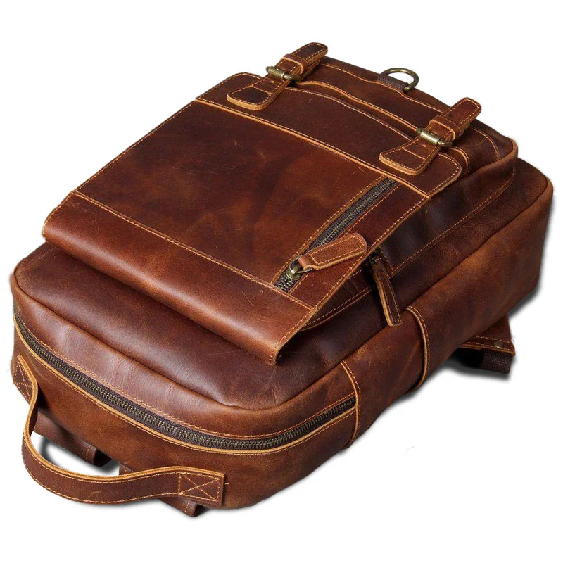 Sac à dos en cuir homme ordinateur | BALSAMO