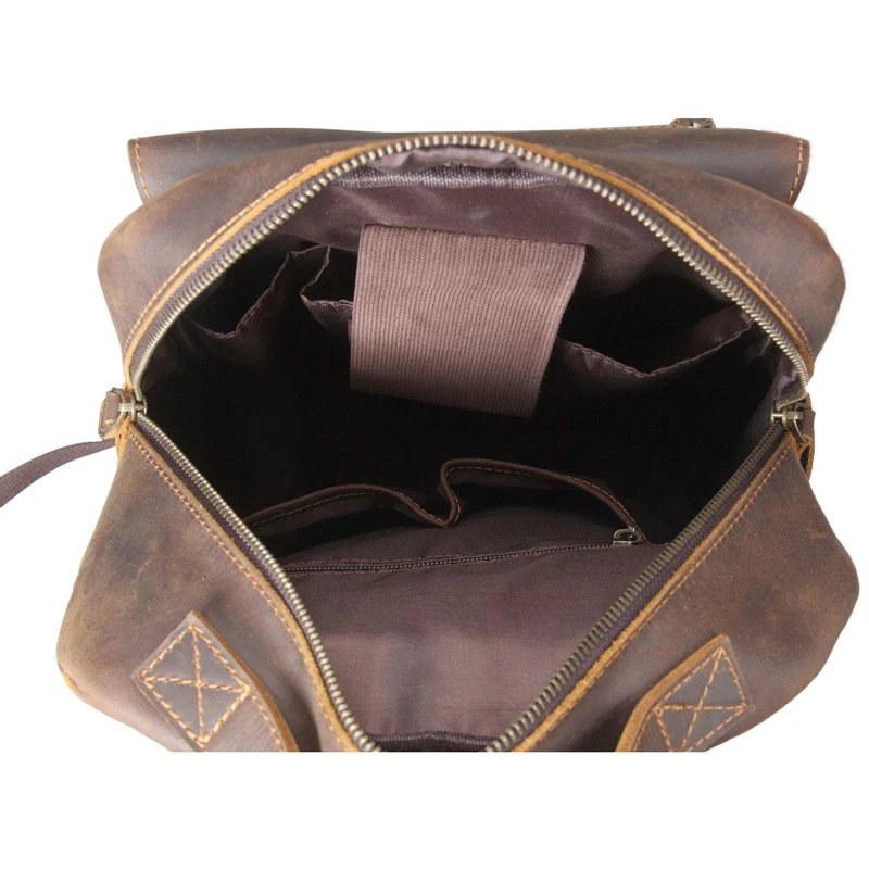 Sac à dos en cuir homme ordinateur | BALSAMO