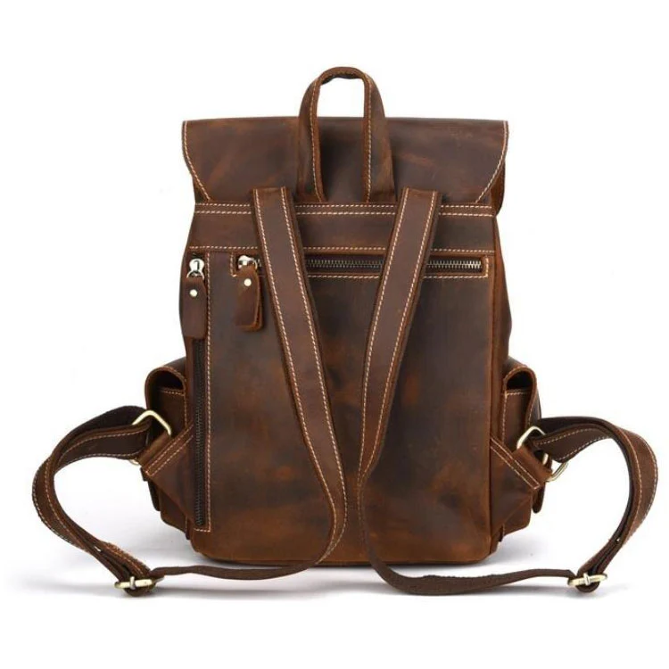 Sac à dos en cuir vintage pour femme | CONTI
