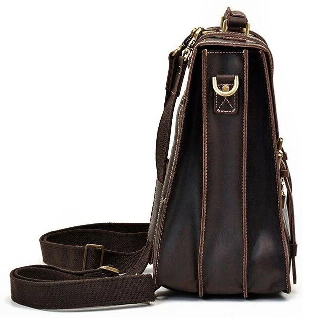 Sac à dos en cuir cartable femme | MAILLARD
