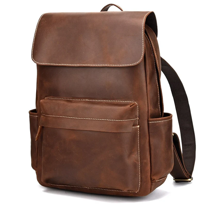 Sac à dos en cuir ordinateur | POLO