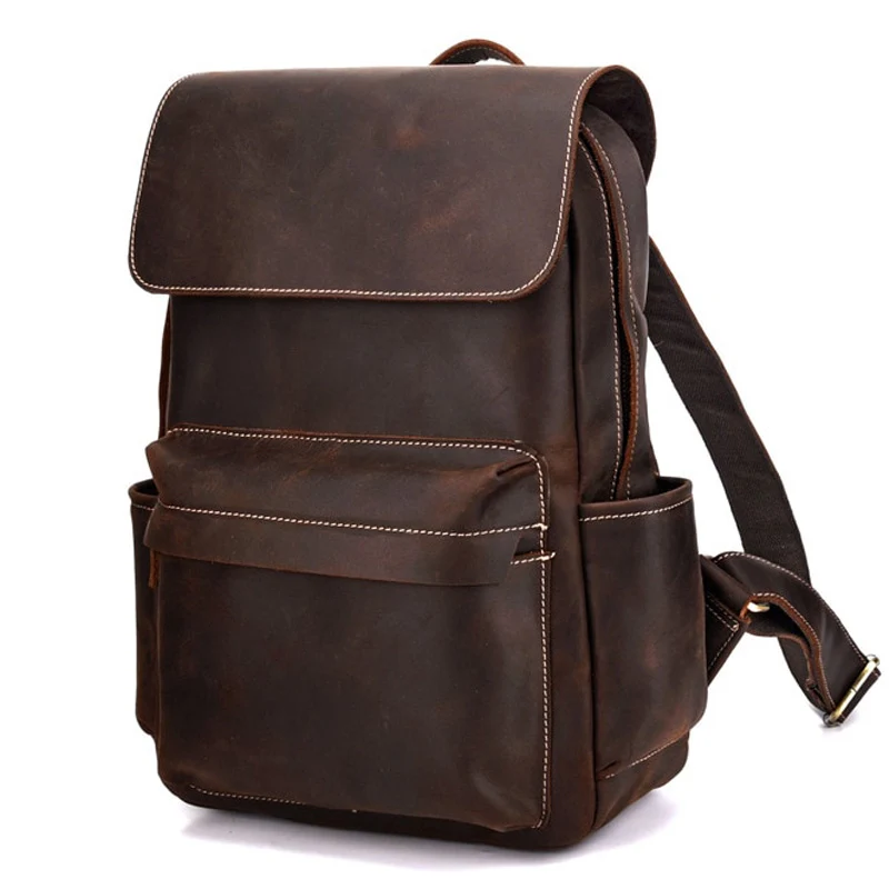 Sac à dos en cuir ordinateur | POLO