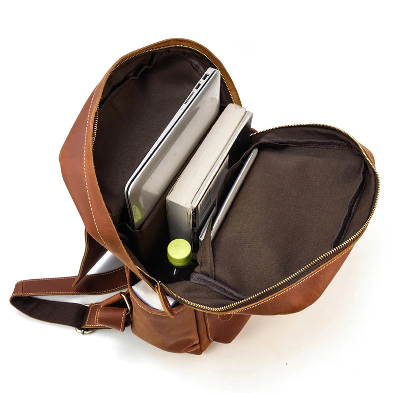 Sac à dos en cuir ordinateur | POLO