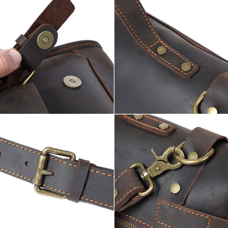 Sacoche bandoulière en cuir homme | BOGOTA