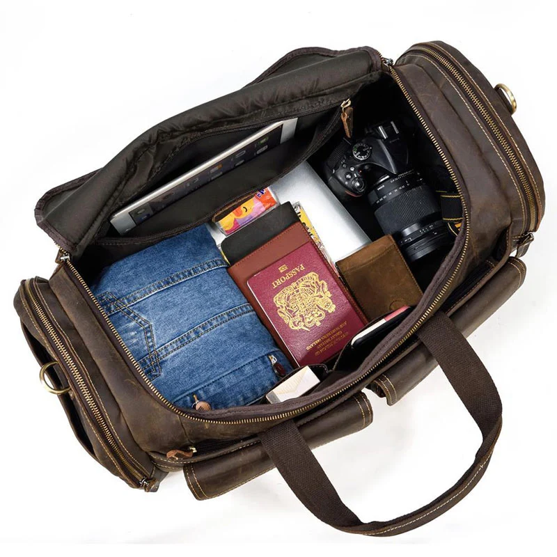 Sac de voyage en cuir pour homme | BERGEN