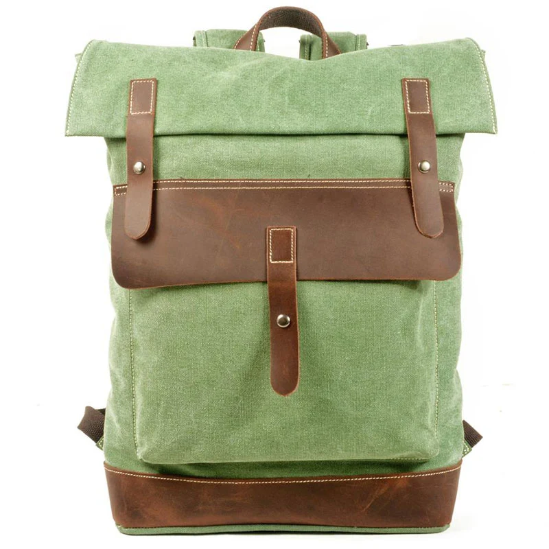 Sac à dos vintage homme toile | ELBERT