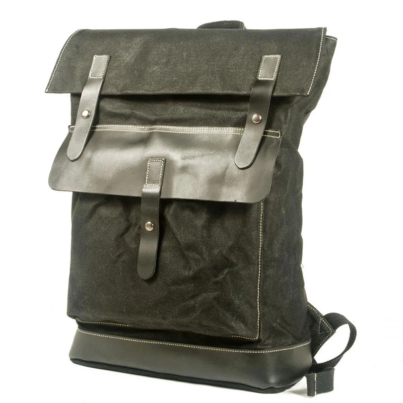 Sac à dos vintage homme toile | ELBERT