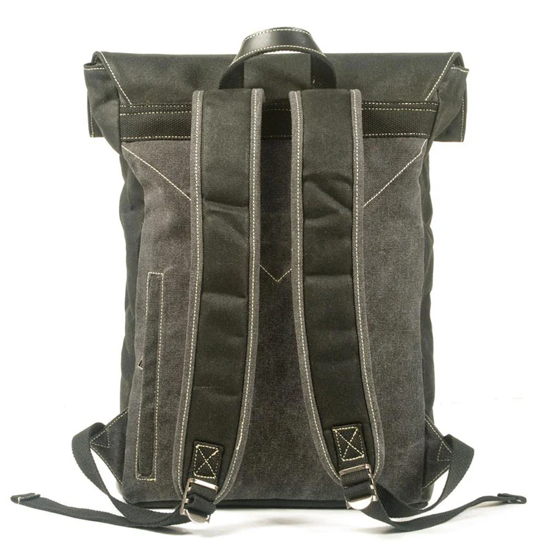 Sac à dos vintage homme toile | ELBERT