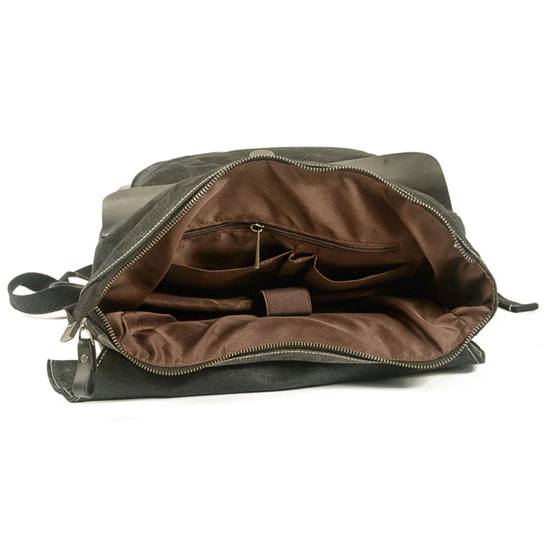 Sac à dos vintage homme toile | ELBERT